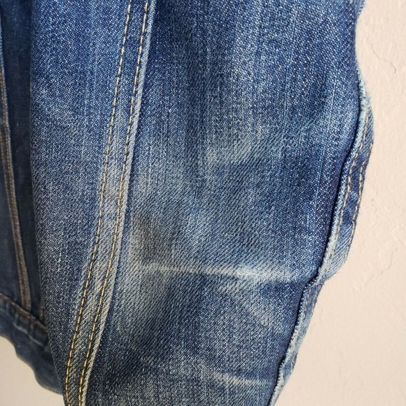 Levi Strauss Denim Blue Jean Jacket Size Medium - Picture 5 of 5
